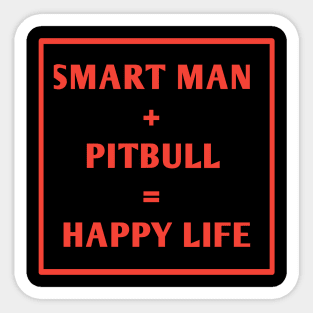 Pitbull Lover Sticker